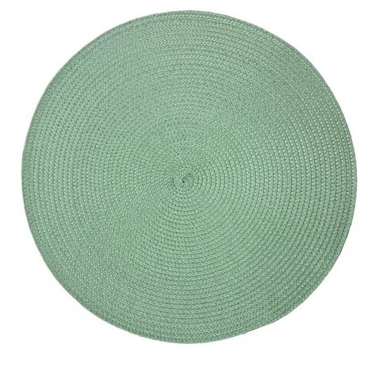 Lugar Americano 38cm Redondo Verde-Limão